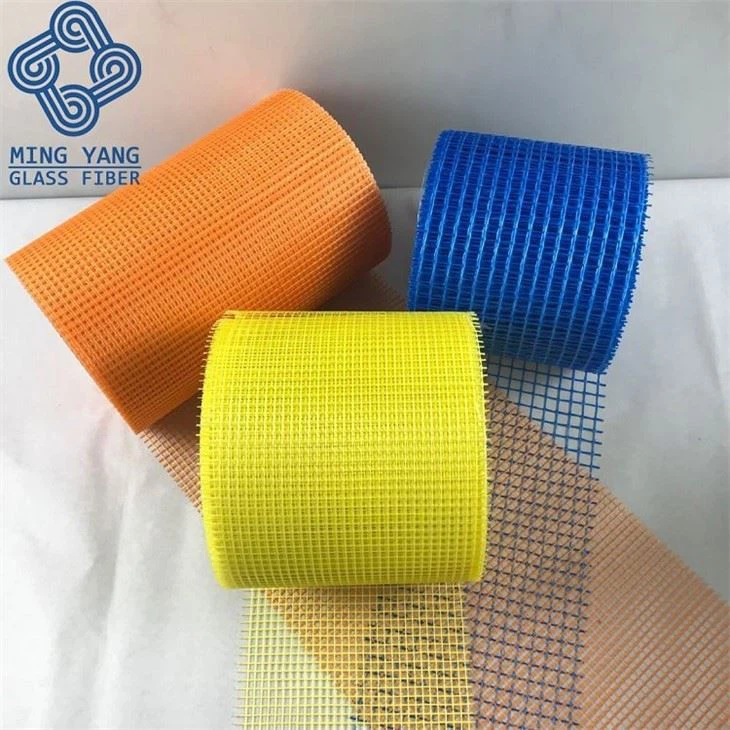 Factory Direct Production High Viscosity And Strong Mesh Colorful Fiberglass Drywall Adhesive Tape